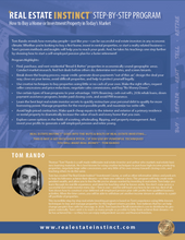 Load image into Gallery viewer, Real Estate Instinct Buying A Home or Investment Property in Todays Market - back cover